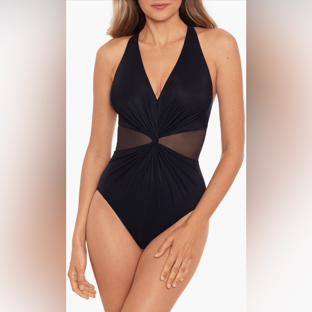Miracle suit 
Illusionist Wrapture One Piece SwimSuit
Never worn, tags removed